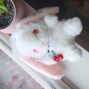 Kawaii Cute White Bunny Rabbit Purse